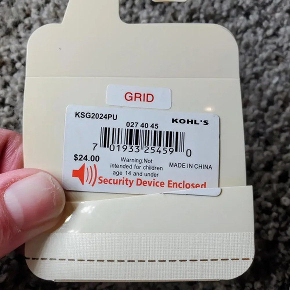 NWT Sonoma Life + Style Purple Dangle Earrings - Picture 4 of 6